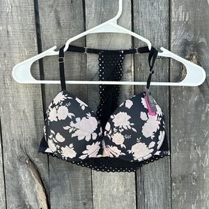 Vince Camuto Push Up Cup Floral Bra 36C NWT